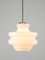 Mid-Century Italian Brass and Opaline Pendant Lamp, 1950s, Image 2