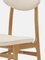 200-190 Chair in Wood and Cream Bouclé, 2023 4