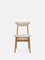 200-190 Chair in Wood and Cream Bouclé, 2023, Image 3