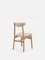 200-190 Chair in Wood and Cream Bouclé, 2023, Image 2