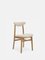 200-190 Chair in Wood and Cream Bouclé, 2023, Image 1