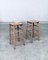 Bar Stool Set in the style of Charlotte Perriand, France, 1950s, Set of 2 20