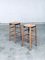 Bar Stool Set in the style of Charlotte Perriand, France, 1950s, Set of 2 16