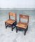 Folk Art Haagsche School Children's Chairs, Netherlands, 1920s, Set of 2 25