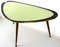 Table d'Appoint avec Plateau en Verre Coloré, 1950s 10