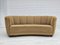 Vintage Danish 3-Seater Banana Sofa, 1960s 1