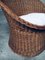 Wicker Egg Basket Lounge Chairs, 1950s, Set of 2, Image 4