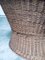 Wicker Egg Basket Lounge Chairs, 1950s, Set of 2, Image 5