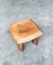 Wabi Sabi Style Oak Side Table, 1960s, Image 11