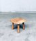 Wabi Sabi Style Oak Side Table, 1960s 10