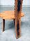 Folk Art Brutalist Saw Back Side Chairs, France, 1960s, Set of 2, Image 4