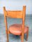 Mid-Century Modern Dining Chairs in the style of Charlotte Perriand, France, 1960s, Set of 4, Image 3