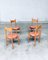 Mid-Century Modern Dining Chairs in the style of Charlotte Perriand, France, 1960s, Set of 4 22