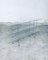 Estantería de pared posmoderna esbelta de vidrio y metal, años 80, Imagen 8