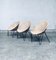 Sedie Mid-Century moderne design in vimini, Italia, anni '50, set di 3, Immagine 28