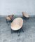 Mid-Century Modern Design Egg Basket Wicker Chairs, Italy, 1950s, Set of 3, Image 14