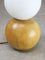 Vintage Italian Wooden and Opaline Table Lamp 6