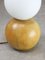 Vintage Italian Wooden and Opaline Table Lamp, Image 6
