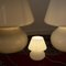 Lámparas italianas en forma de hongo de cristal de Murano, años 70. Juego de 2, Imagen 4
