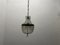 Lámpara colgante pequeña con cuentas de cristal, años 40, Imagen 8