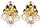 Large French Crystal Chandeliers, 1960s, Set of 2, Image 1