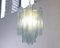 Blue Murano Glass Suspension Tronchi Chandelier, Italy, 1990s, Image 3