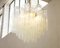 Suspension Lamp in Clear Murano Glass, Italy, 1990s 4