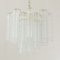 Suspension Lamp in Clear Murano Glass, Italy, 1990s, Image 9