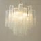 Suspension Lamp in Clear Murano Glass, Italy, 1990s 6