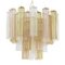 Italian Multicolored Tronchi Murano Glass Chandelier, 1990s 2