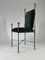 Iron and Brass Chair in the style of Maison Jansens, 1960s 2