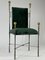 Iron and Brass Chair in the style of Maison Jansens, 1960s 7