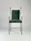 Stuhl aus Eisen & Messing im Stil von Maison Jansens, 1960er 1