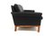 Scandinavian Sofa 2 Seats in Leather, Sweden, 1950s, Image 6