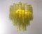 Lustre Tronchi en Verre de Murano Vert, 1980s 5