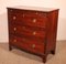 Mahogany Chest of Drawers with Writing Table, 1800s, Image 8