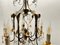 Florentine Gold Gilded Murano Glass Chandelier, 1960s, Image 7