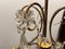Lámpara de araña florentina de cristal de Murano dorado, años 60, Imagen 4