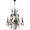 Florentine Gold Gilded Murano Glass Chandelier, 1960s, Image 1