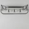 Art Deco Wall Coat Rack in Chrome-Plated Brass, 1930s 10