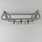 Art Deco Wall Coat Rack in Chrome-Plated Brass, 1930s 11