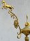 Victorian Style Brass Free Standing Coat Rack with Horses Decoration, 1960s 5