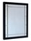 Beveled Wall Mirror with Black Frame, 1990s 1