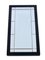 Beveled Wall Mirror with Black Frame, 1990s, Image 1