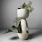 Vintage Ceramic Ikebana Flower Vase, 1980s 9