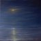 Adriano Bernetti da Vila, Full Moon Over Ponza, Oil on Canvas, 2018 1