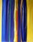Giuseppe Zumbolo, Blau-Gelbe Komposition, Acryl auf Leinwand, 2021 3