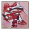 Giorgio Lo Fermo, Composición rosa y rojo, óleo sobre lienzo, 2020, Imagen 2