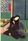 Utagawa Kunisada, The Geisha Otomi, grabado en madera, década de 1860, Imagen 1