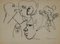 Mino Maccari, Sketches, Charcoal, Mid-20th Century 1